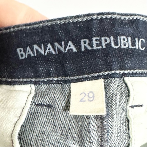 Banana Republic Women's Dark Wash Trouser Jeans - 29 - Picture 4 of 8